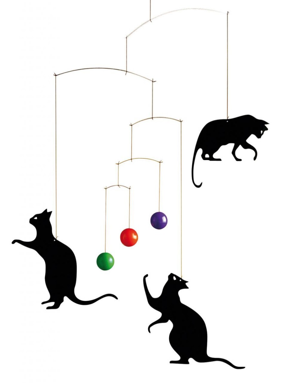 Kinderwelt Flensted Mobiles Dekoration | Flensted Mobiles Feline Katzen Mobile