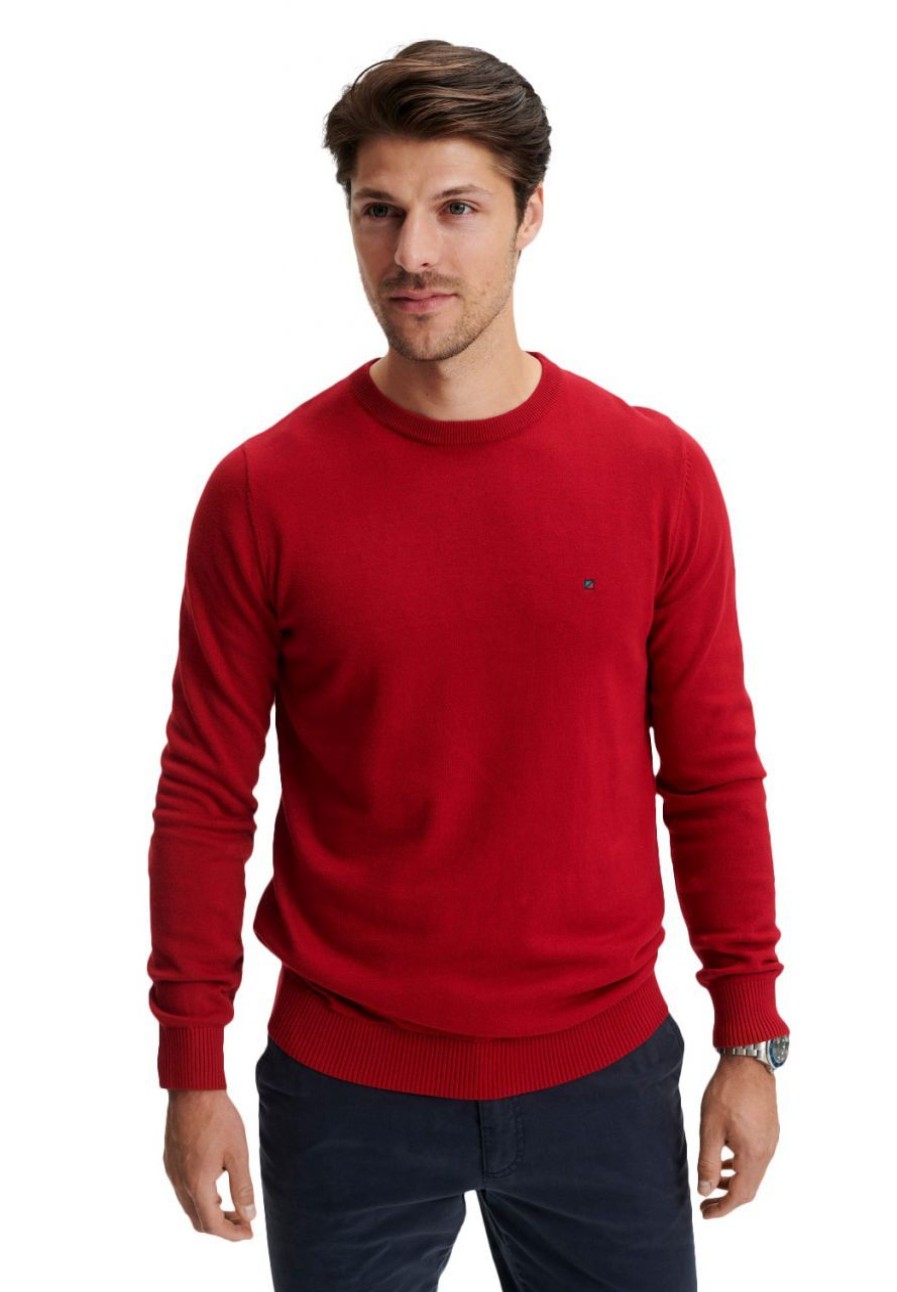 Fashion REDGREEN Pullover& Sweatshirts & Strickjacken | Redgreen Herren Pullover Rundausschnitt Julian