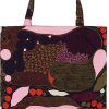 Fashion Marimekko Taschen & Accessoires | Marimekko Rusakko (Brauner Hase) Tragetasche 43X44 Cm Dunkelblau, Rot, Braun