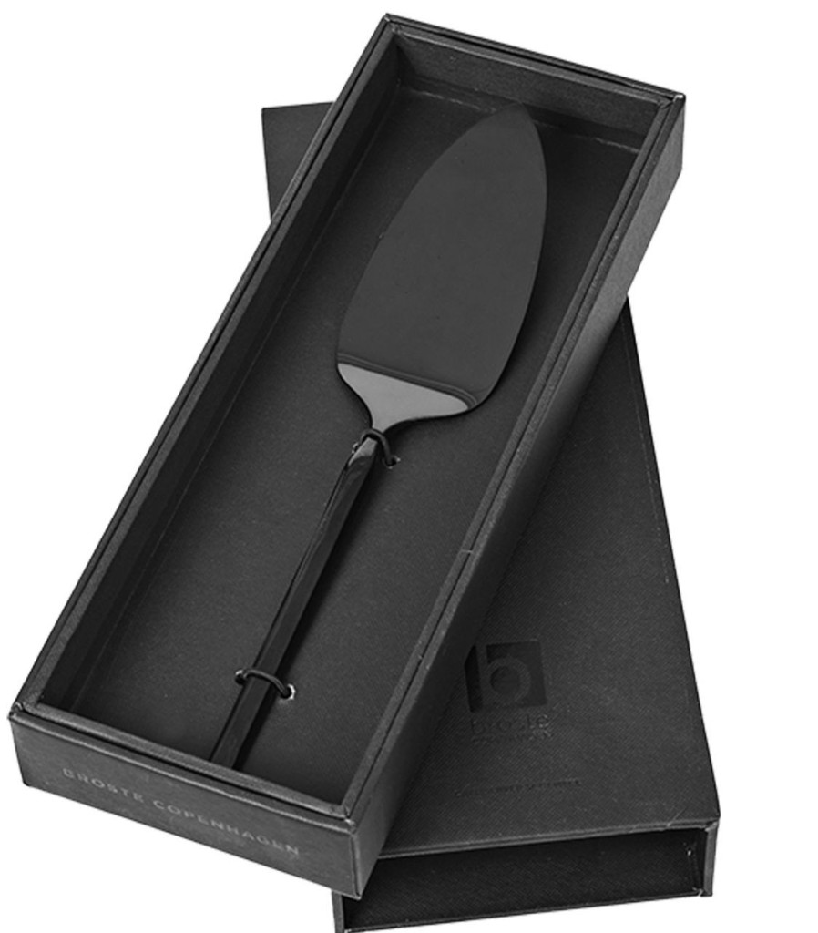 Geschenke Broste Copenhagen | Broste Copenhagen Tvis Tortenheber Lange 26,5 Cm Schwarz