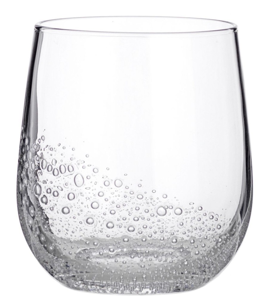 Geschenke Broste Copenhagen Garden Life | Broste Copenhagen Bubble Glas 0,35 L Klar 4 Stk.