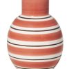 Geschenke Kähler Design Japandi | Kahler Design Omaggio Nuovo Vase Hohe 14,5 Cm Terrakotta