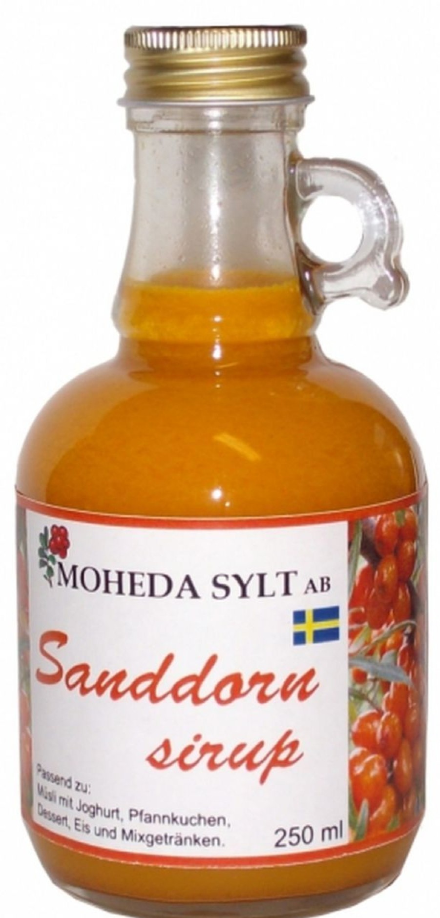 Geschenke Moheda Midsommar | Moheda Sanddorn Sirup 0,25 L