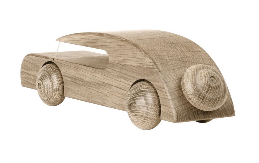 Kinderwelt Kay Bojesen Denmark Holz & Lernspielzeug | Kay Bojesen Dk Auto Sedan Lange 27 Cm