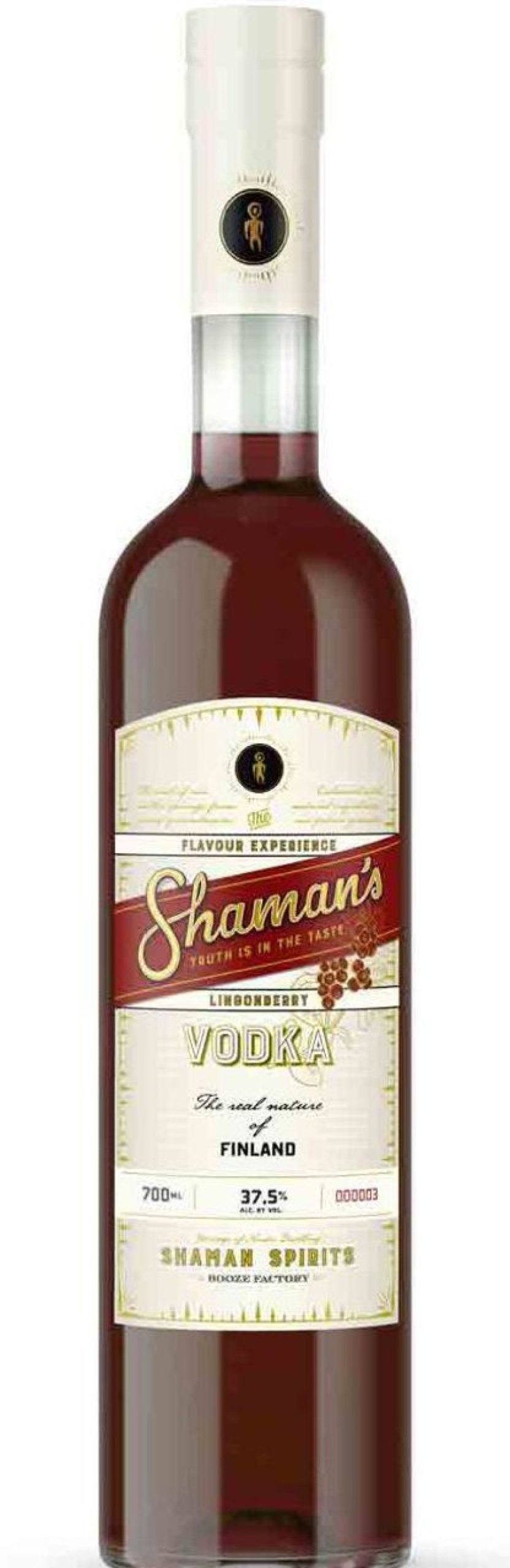 Kuche & Haushalt Shaman´s Getranke | Shaman Preiselbeere Wodka 37,5 % Vol. 0,7 L