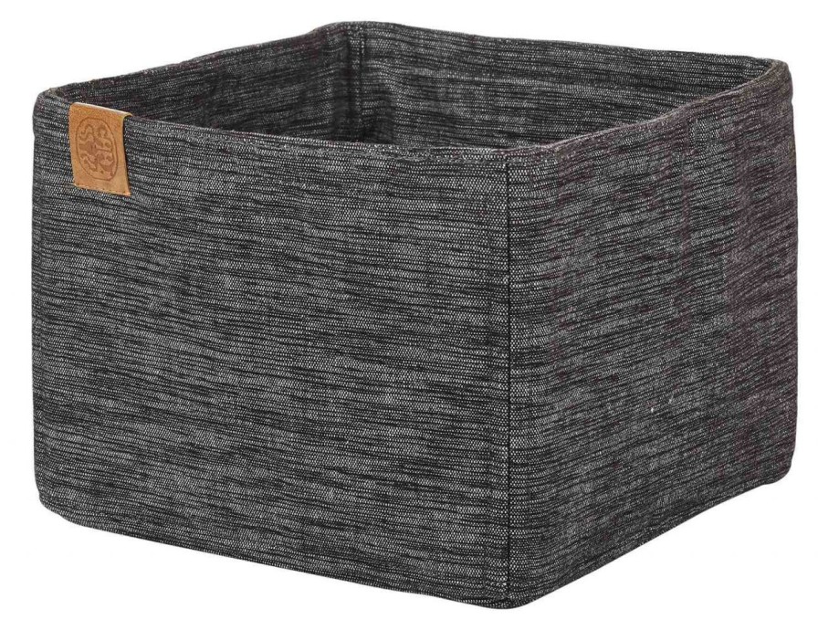 Kuche & Haushalt Georg Jensen Damask Brotkorbe | Georg Jensen Damask Base Brotkorb 20X20 Cm Schwarz