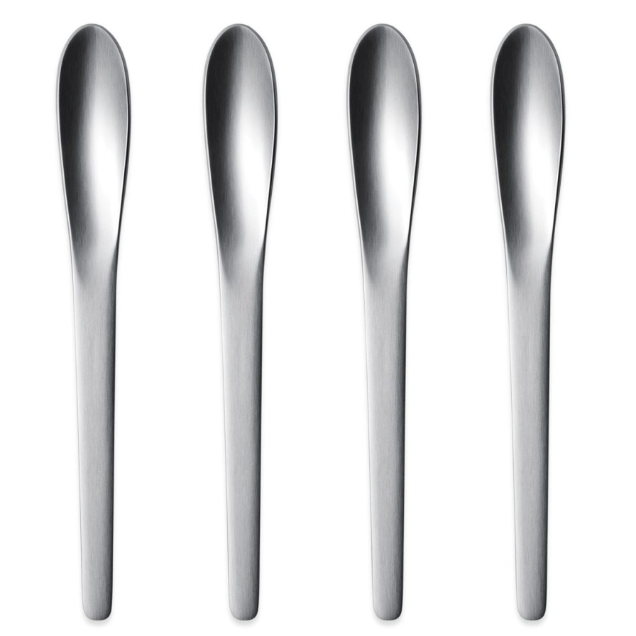 Kuche & Haushalt Georg Jensen Loffel | Georg Jensen Arne Jacobsen Kaffeeloffel 4 Stk. Matt