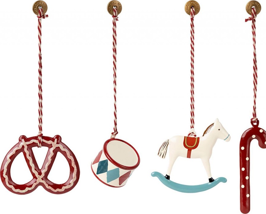 Kinderwelt Maileg | Maileg Baumschmuck Peter´S Christmas 4 Stk.