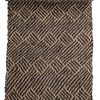 Wohnen Bloomingville Teppiche | Bloomingville Aby Teppichlaufer Jute 70X200 Cm Schwarz, Braun