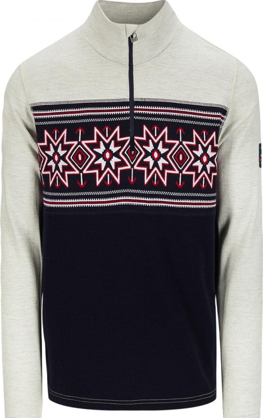 Fashion Dale of Norway Pullover& Sweatshirts & Strickjacken | Dale Of Norway Herren Merino Pullover Mit Kragen Tindefjell Basic