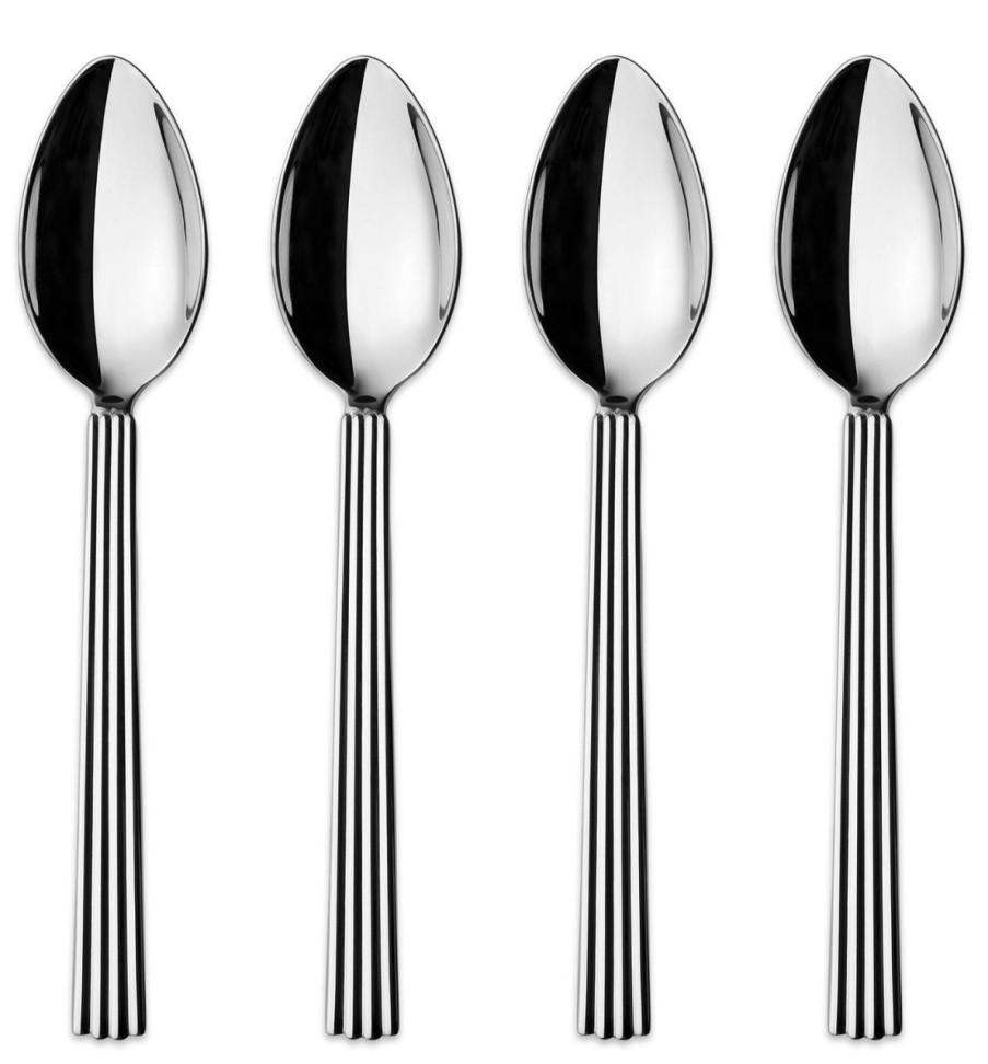 Kuche & Haushalt Georg Jensen Sets | Georg Jensen Bernadotte Teeloffel / Kinderloffel Lang 4 Stk.