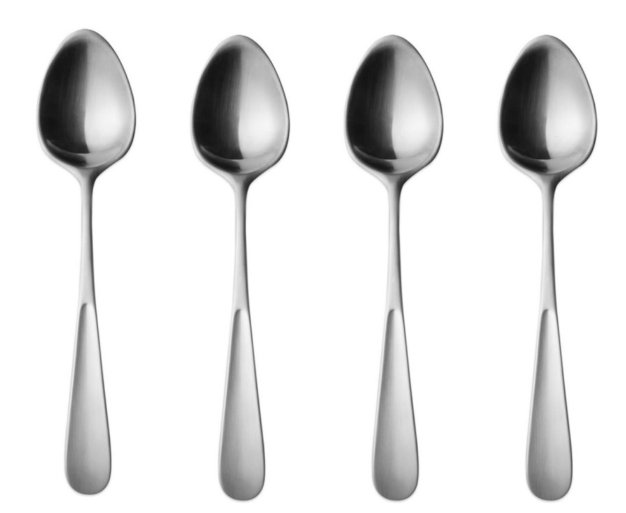 Kuche & Haushalt Georg Jensen Sets | Georg Jensen Vivianna Teeloffel / Kinderloffel Lang 4 Stk. Matt