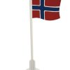 Geschenke scandinavian-lifestyle Norwegen | Scandinavian-Lifestyle Tischflagge Norwegen Hohe 32 Cm