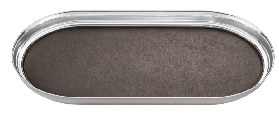 Kuche & Haushalt Georg Jensen Tabletts | Georg Jensen Manhattan Tablett 18X35 Cm