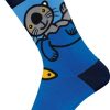 Fashion Bo Bendixen Strumpfe | Bo Bendixen Unisex Strumpfe Blau Seeotter