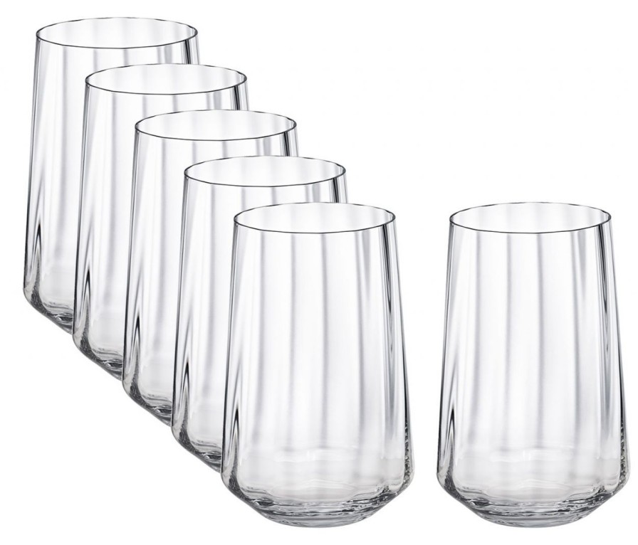 Kuche & Haushalt Georg Jensen Cocktail | Georg Jensen Bernadotte Glas 0,38 L 6 Stk. Klar