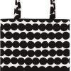 Fashion Marimekko Taschen & Accessoires | Marimekko Rasymatto Tragetasche Schwarz, Weis