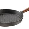 Kuche & Haushalt Skeppshult Pfannen | Skeppshult Traditional Buchenholzgriff Grillpfanne O 25 Cm Gusseisen