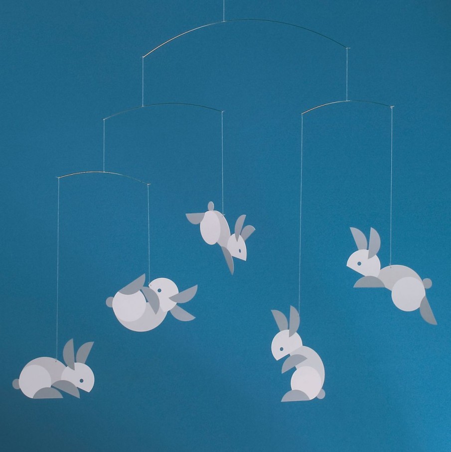 Wohnen Flensted Mobiles Mobiles | Flensted Mobiles Circular Bunnies