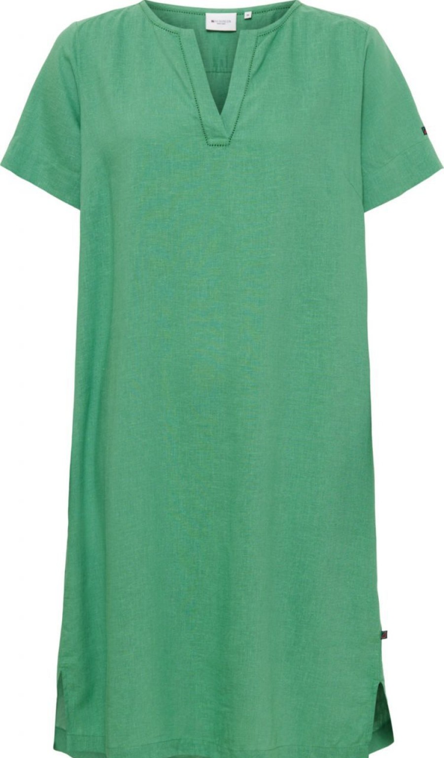 Fashion REDGREEN Shirts& Tops & Kleider | Redgreen Damen Leichtes Sommerkleid V-Ausschnitt Daisy