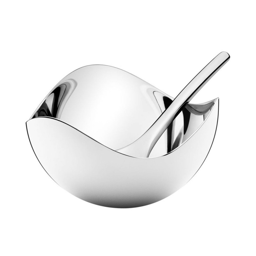 Kuche & Haushalt Georg Jensen Salz & Pfeffer | Georg Jensen Bloom Salzschale M. Loffel