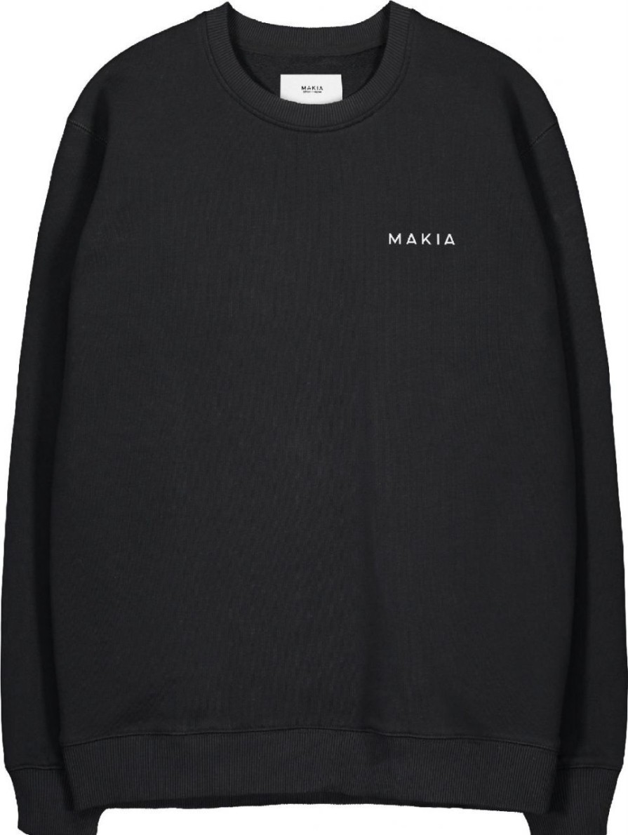 Fashion Makia Clothing Pullover& Sweatshirts & Strickjacken | Makia Clothing Herren Sweatshirt Trim Light