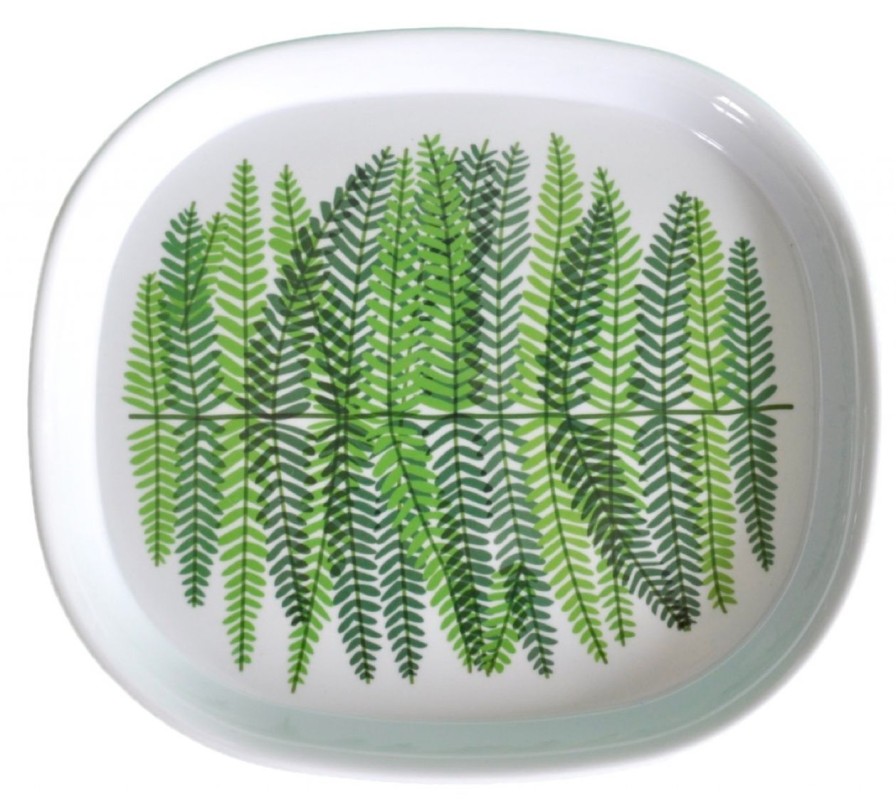 Kuche & Haushalt Opto Design Teller | Opto Design Stig Lindberg Evergreen (Melamin) Teller 20,5X22