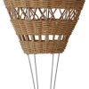 Kinderwelt Bloomingville Mini Dekoration | Bloomingville Mini Huggi Deco Ballon Rattan Hohe 60 Cm O 25 Cm Na