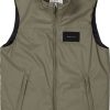 Fashion Makia Clothing Outdoorjacken & &Mantel | Makia Clothing Herren Gefutterte Weste Wasserabweisend Oliv Dome