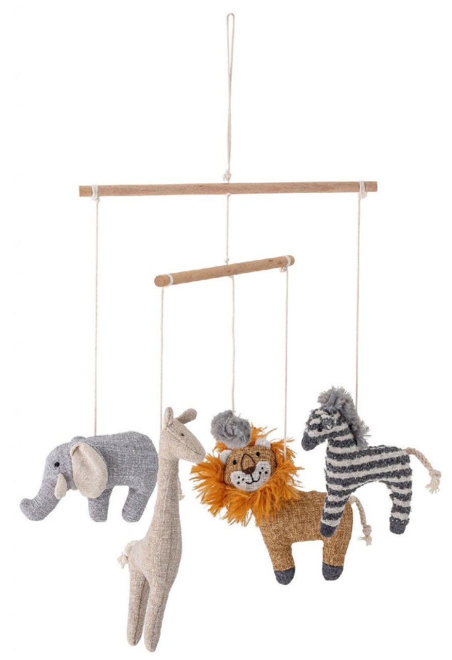 Kinderwelt Bloomingville Mini Baby | Bloomingville Mini Kindermobile Zoo Hohe 30,5 Cm O 25,5 Cm