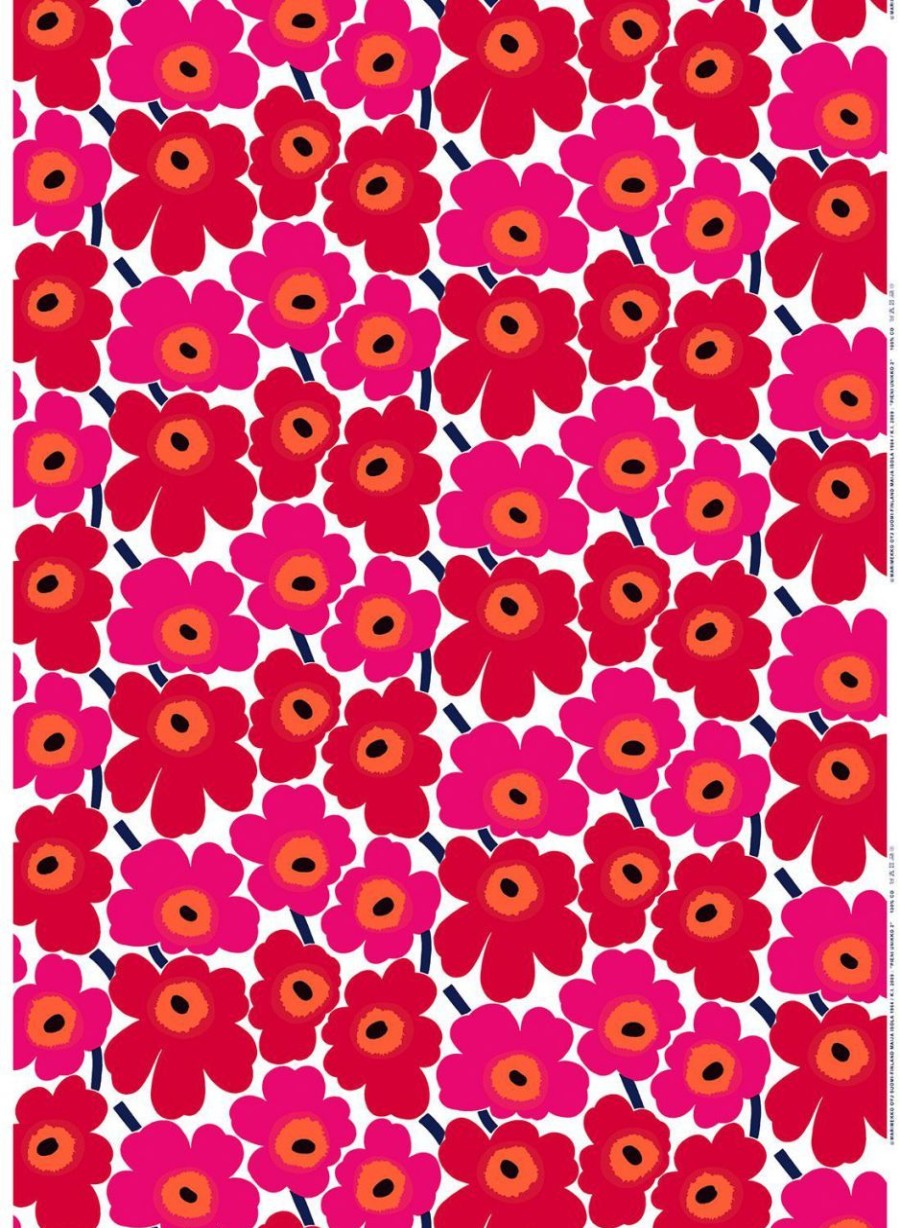 Wohnen Marimekko Stoffe | Marimekko Unikko Pieni Stoff 1X1,4 M