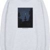 Fashion Makia Clothing Pullover& Sweatshirts & Strickjacken | Makia Clothing Herren Fleece Sweatshirt Hellgrau / Print Solstice (Sonnenwende)