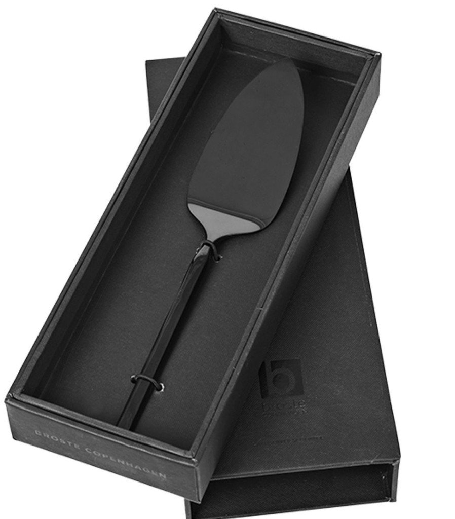 Geschenke Broste Copenhagen | Broste Copenhagen Tvis Tortenheber Lange 26,5 Cm Schwarz