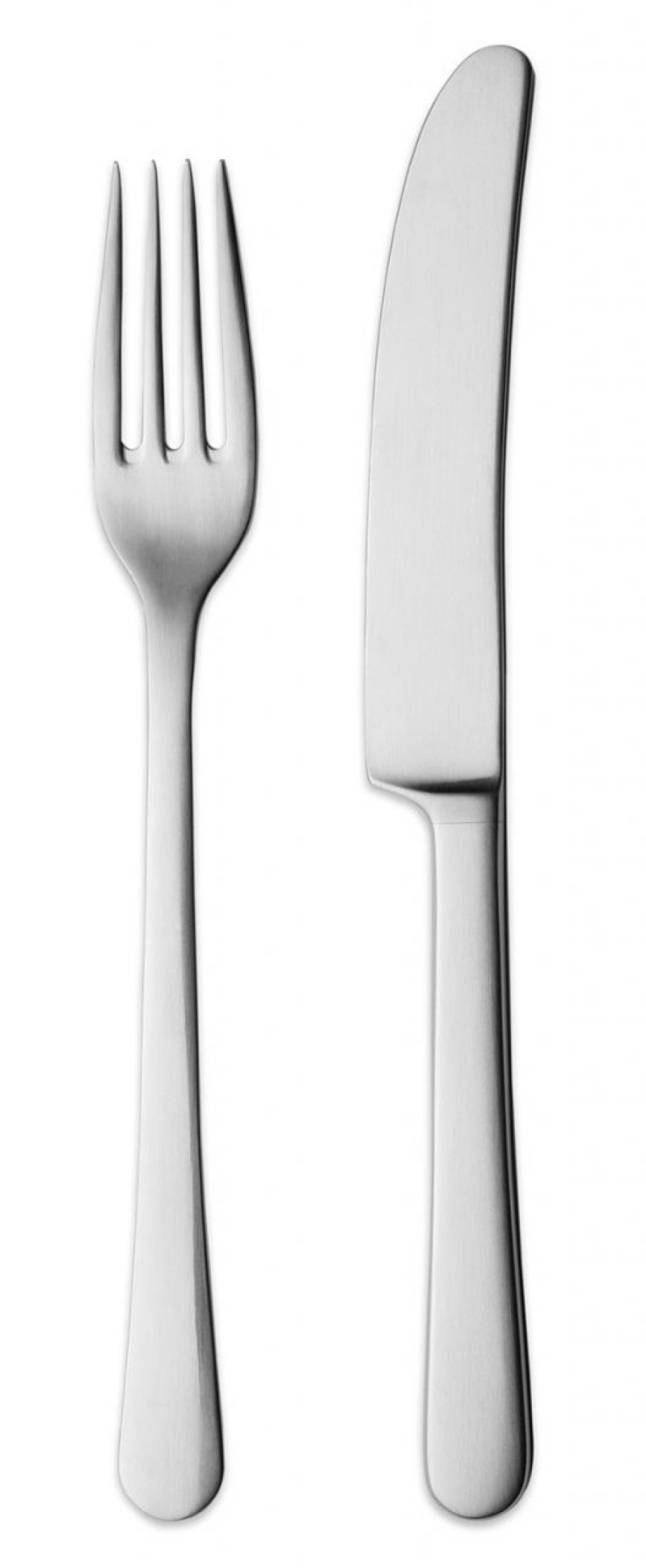 Kuche & Haushalt Georg Jensen Sets | Georg Jensen Copenhagen Dessertgabel / Dessertmesser Je 4 Stk. Matt