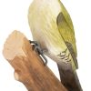 Geschenke Wildlife Garden | Wildlife Garden Decobird Grunspecht Handgeschnitzt