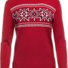 Fashion Dale of Norway Pullover& Sweatshirts & Strickjacken | Dale Of Norway Damen Merino Pullover Mit Kragen Tindefjell