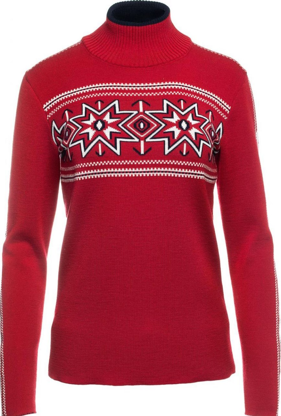 Fashion Dale of Norway Pullover& Sweatshirts & Strickjacken | Dale Of Norway Damen Merino Pullover Mit Kragen Tindefjell