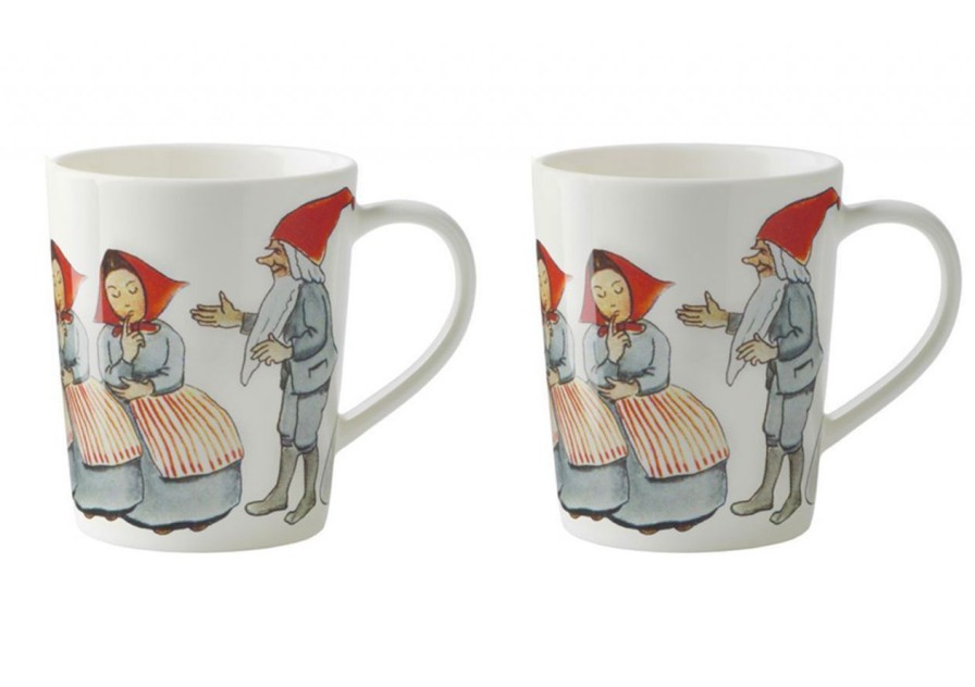 Geschenke Design House Stockholm Midsommar | Design House Elsa Beskow Gloggtasse 0,1 L 2 Stk.