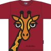 Fashion Bo Bendixen Shirts& Tops & Kleider | Bo Bendixen Unisex T-Shirt Rot Giraffe