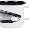 Kuche & Haushalt Muurla | Muurla Nordic Der Lachs Becher Emaille 0,37 L