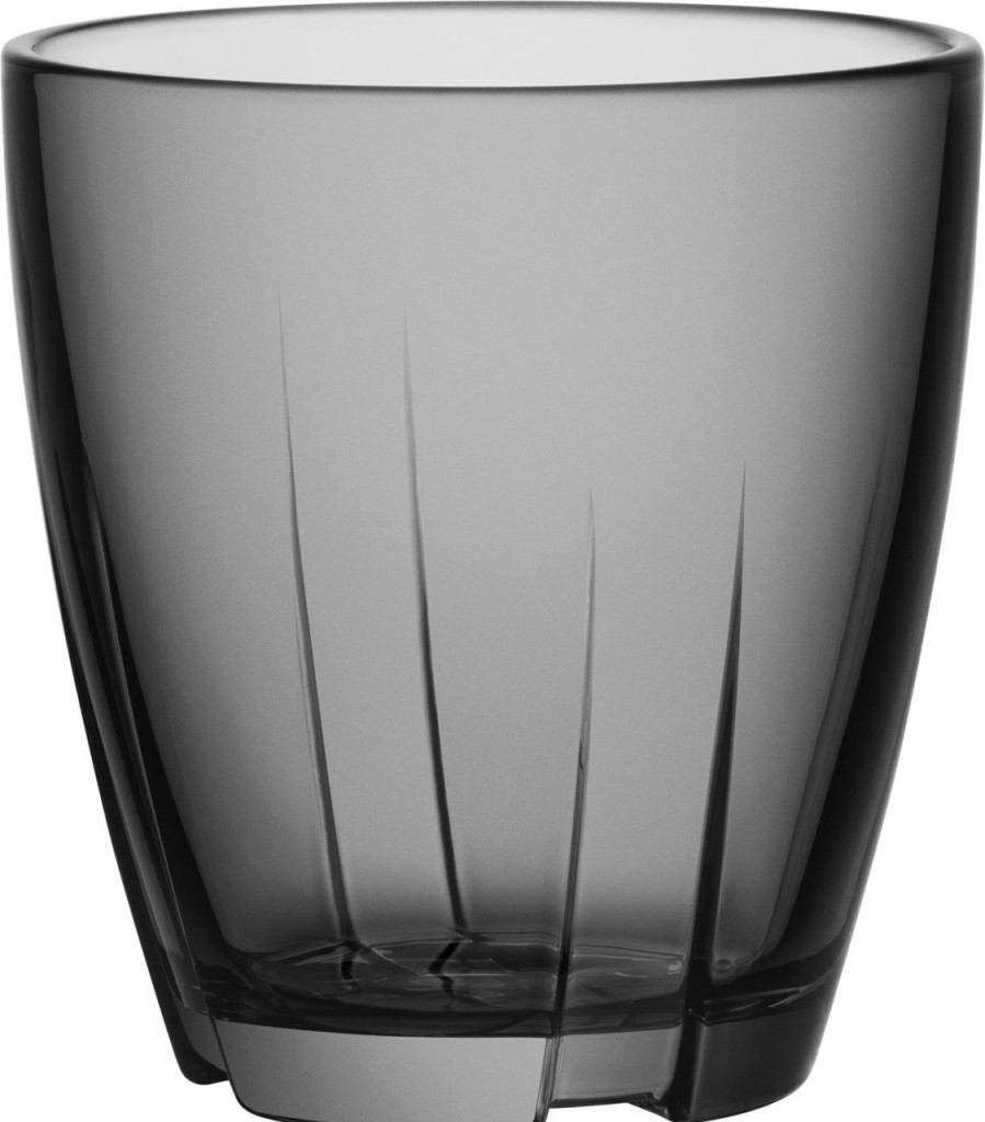 Kuche & Haushalt Kosta Boda Wasser & Softdrink | Kosta Boda Bruk Glas 20 Cl 2 Stk. Grau