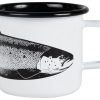 Geschenke Muurla Schweden | Muurla Nordic Der Lachs Becher Emaille 0,37 L