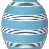 Geschenke Kähler Design Japandi | Kahler Design Omaggio Nuovo Vase Hohe 30 Cm Mittelblau