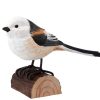 Geschenke Wildlife Garden | Wildlife Garden Decobird Schwanzmeise Handgeschnitzt