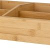 Kuche & Haushalt Bloomingville Verschiedenes | Bloomingville Aden Aufbewahrungsbox Bambus Hohe 10 Cm Lange 30,5 Cm Breite 18 Cm Natur