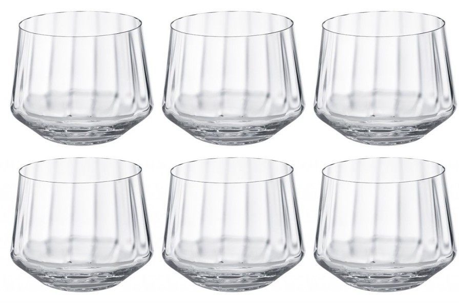 Kuche & Haushalt Georg Jensen Wasser & Softdrink | Georg Jensen Bernadotte Glas 0,25 L 6 Stk. Klar