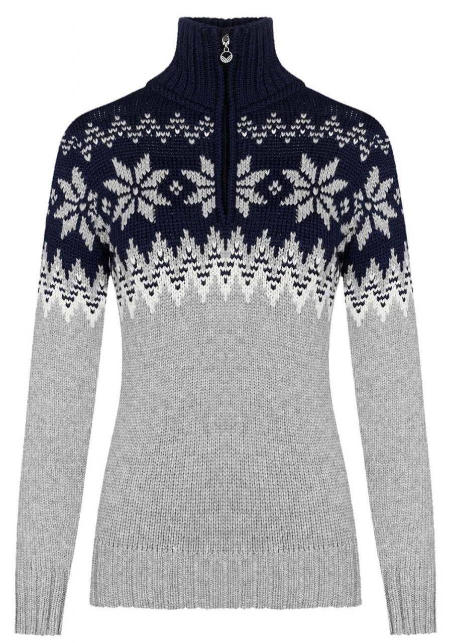 Fashion Dale of Norway Pullover& Sweatshirts & Strickjacken | Dale Of Norway Damen Merino Pullover Mit Kragen Myking