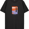 Fashion Makia Clothing Shirts | Makia Clothing Herren T-Shirt Mit Print Bengtskar Leuchtturm