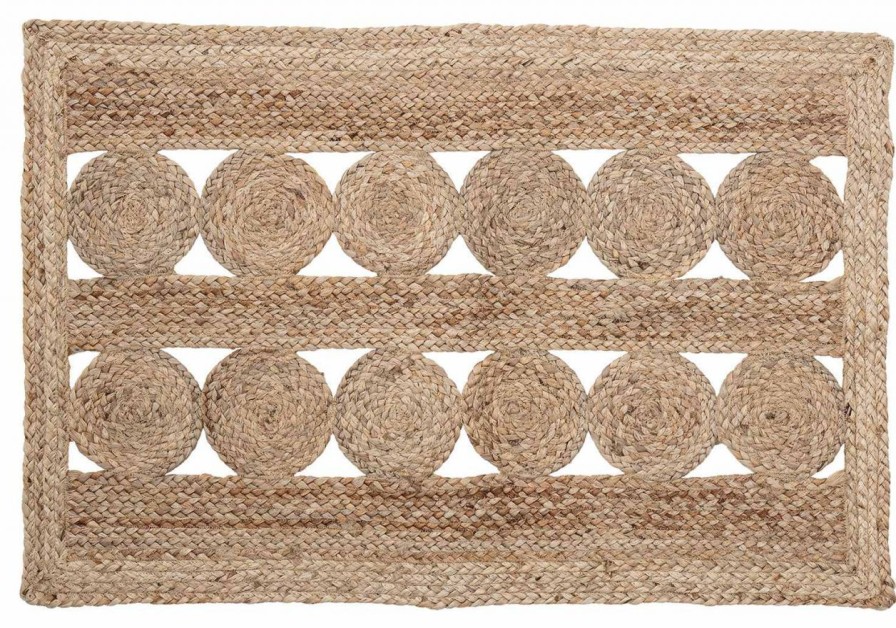 Wohnen Bloomingville Fusmatten | Bloomingville Nicko Fusmatte Jute 60X90 Cm Natur