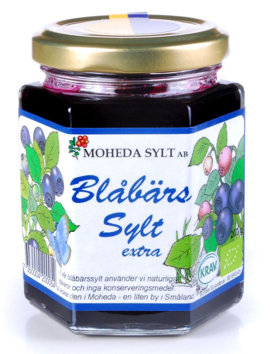 Kuche & Haushalt Moheda Marmelade & Sonstiges | Moheda Bio Blaubeer Konfiture Extra 200 G